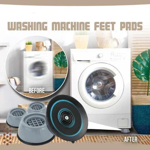 4 PC Washing Machine Anti-Vibration Feet Pads