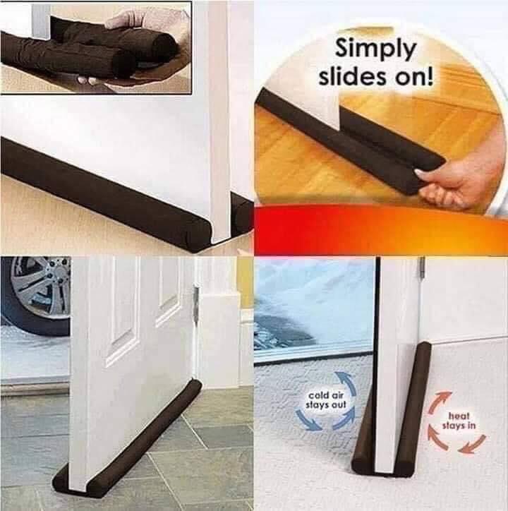 Door Guard protector-twin Door draft stopper