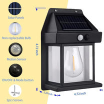 Solar Sensing Wall Lamp