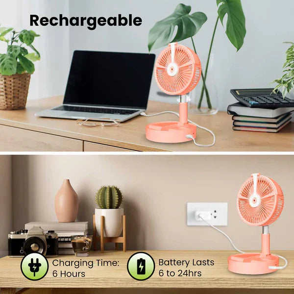 Portable Folding Fan