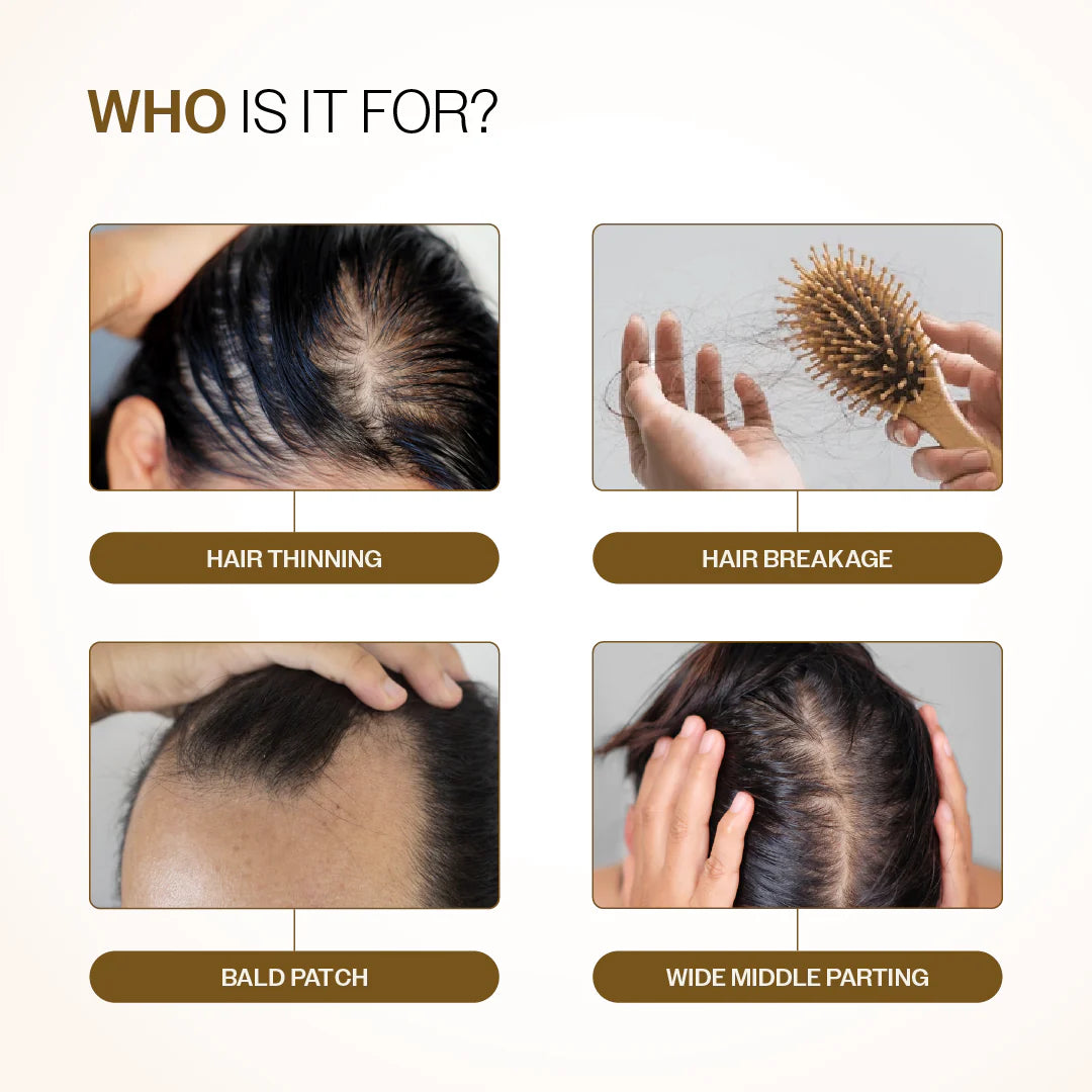 Advanced Hair Growth Serum with Redensyl, Rosemary, Korean Rice Water