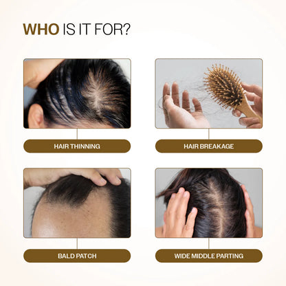 Advanced Hair Growth Serum with Redensyl, Rosemary, Korean Rice Water